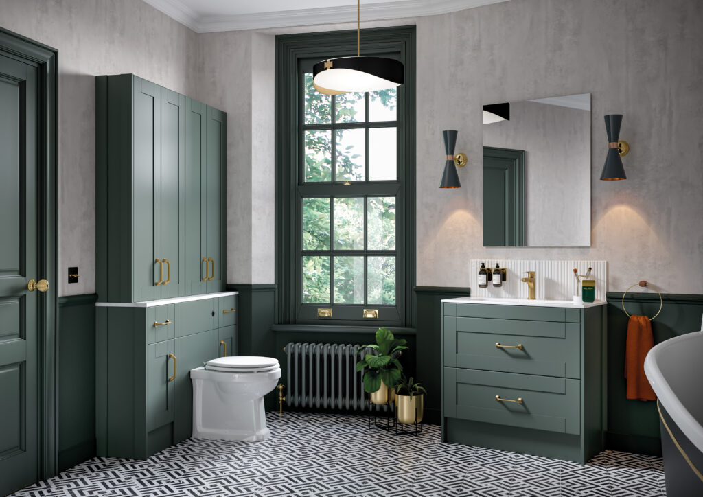 Bathroom Showrooms in Derby Traditional Bathrooms Chiltern Hunter Green